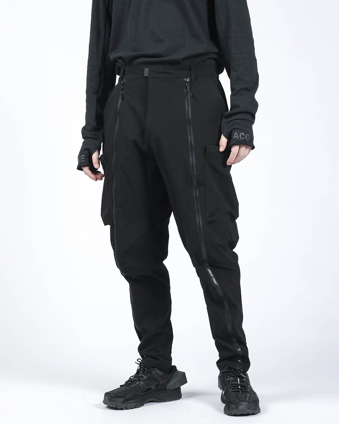 Pantalons de polyvalence zippés