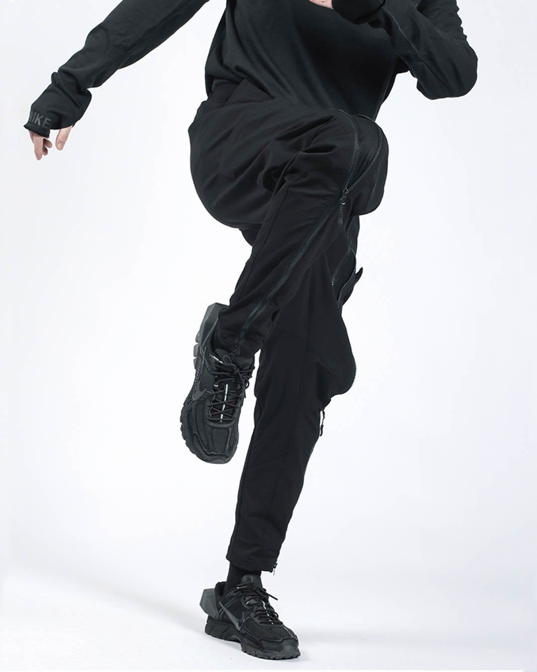 Pantalons de polyvalence zippés