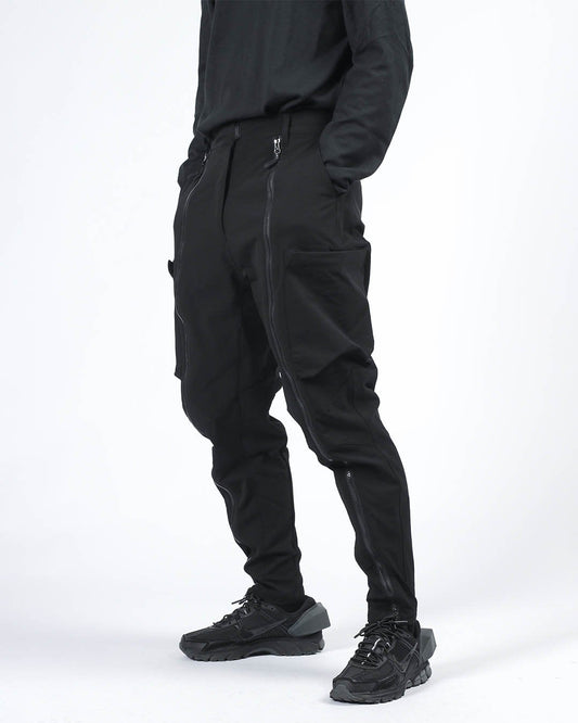 Pantalons de polyvalence zippés