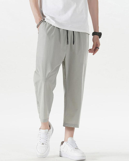 Pantalon long en soie douce