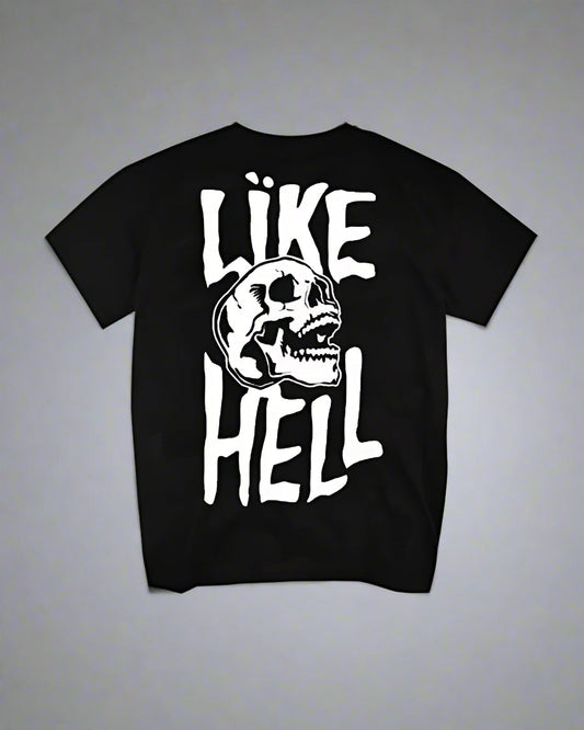 T-shirt Graphique Crâne Rebelle