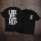 T-shirt Graphique Crâne Rebelle