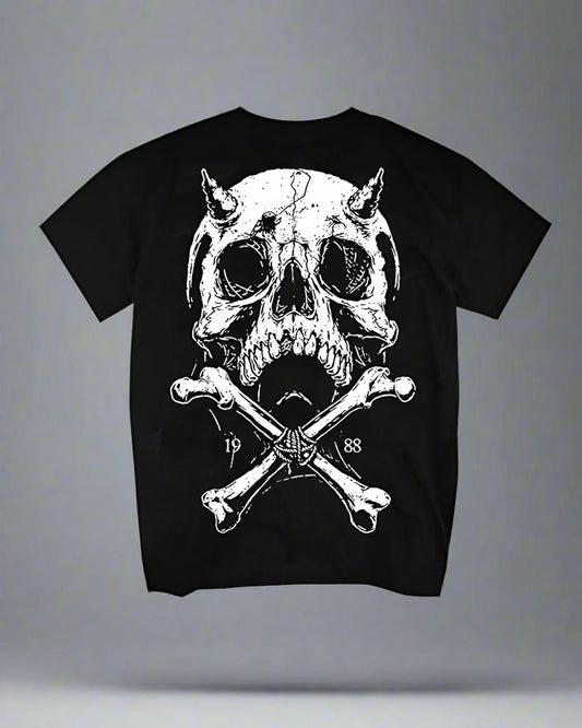 T-shirt Rock Crâne Rebelle