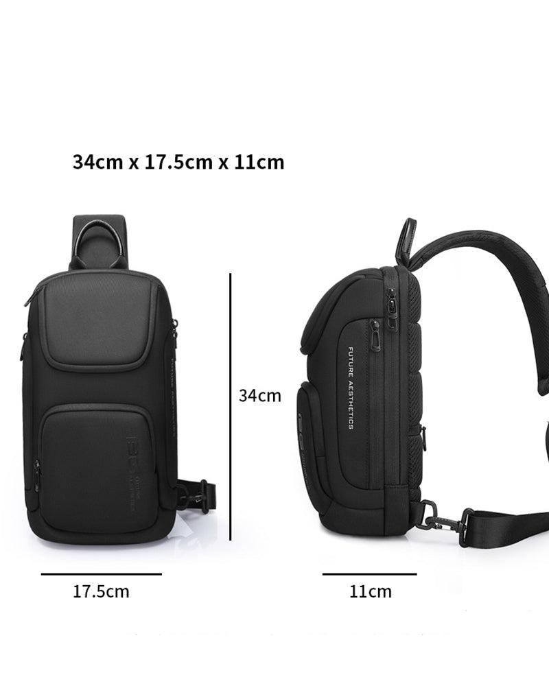 Sling Tech Multifonctionnel Ultime -  durable - Sac à dos multifonctionnel avec port USB pratique