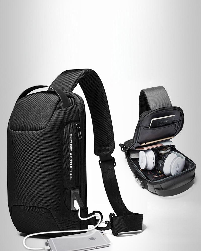 Sling Tech Multifonctionnel Ultime -  sacs multifonctionnels - Sac à dos multifonctionnel avec port USB pratique