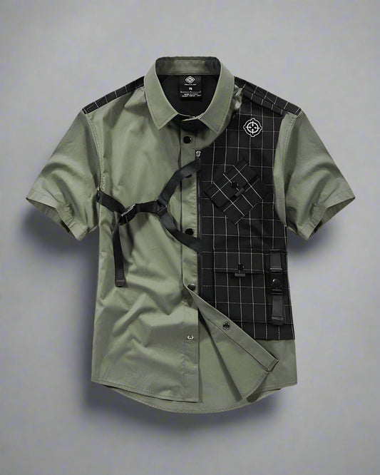 Chemise Haut Tech Style Urbain Superposé