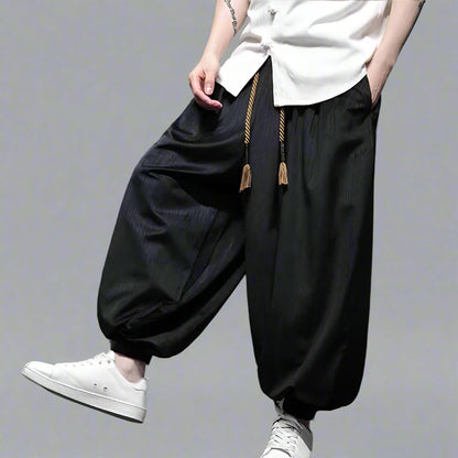 Pantalons Hakama Urbains Tendance