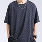 Haut d'été à motif damier élégant