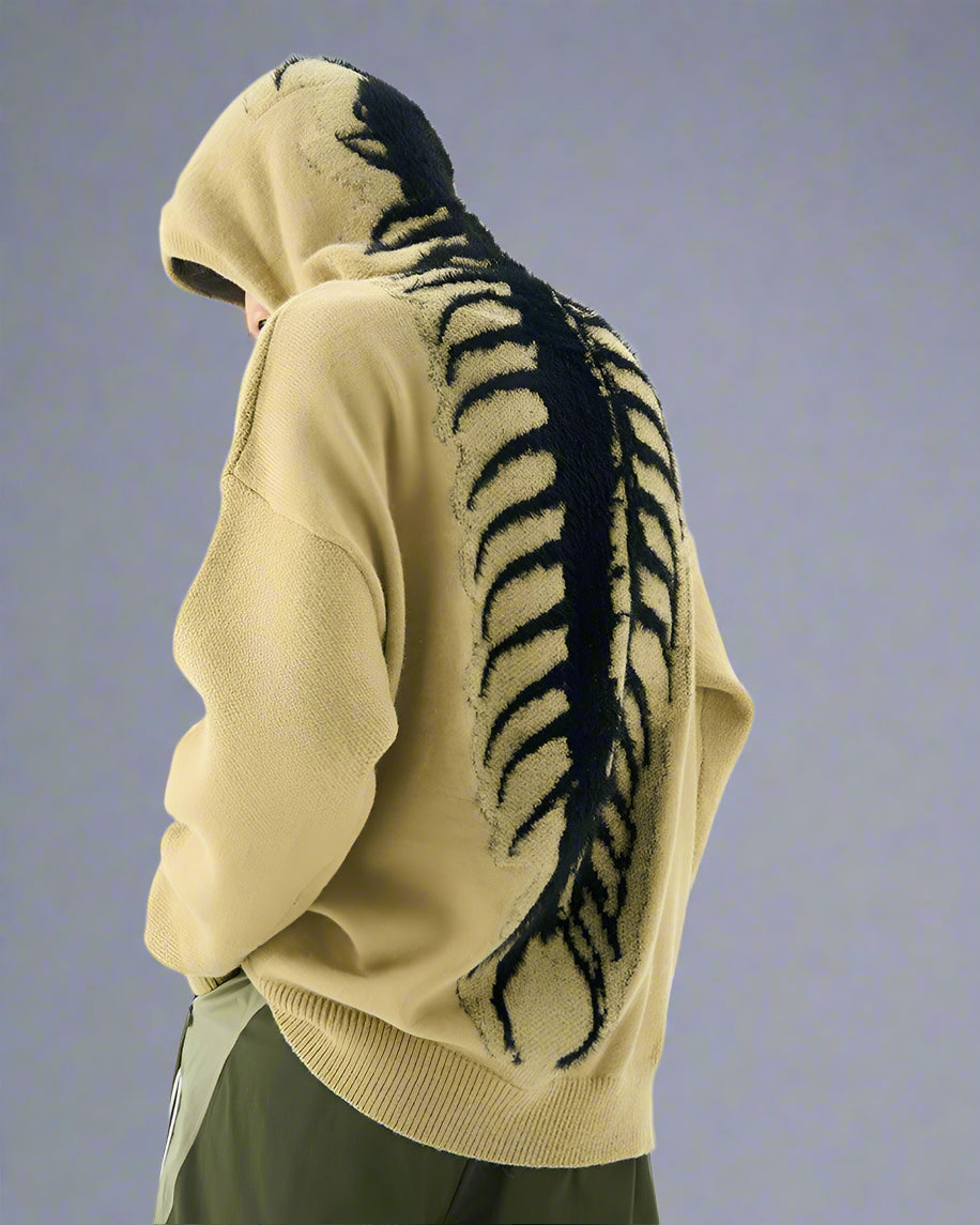 Sweat à capuche crâne urbain audacieux -  style audacieux - Sweat à capuche urbain audacieux pour un style moderne
