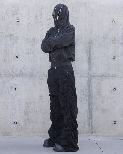Sweat à Capuche Masqué Chic de Ville -  techwear - Sweat à Capuche Masqué Chic pour un Style Urbain