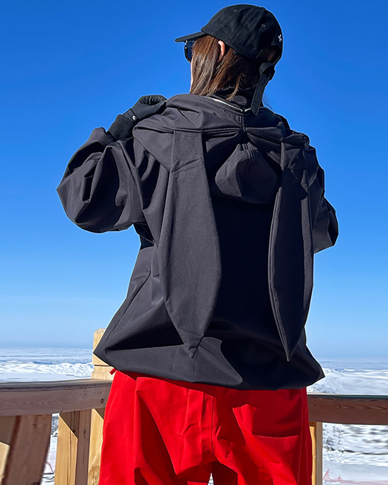 Sweat à Capuche Oreilles de Lapin Confortables -  confortable - Sweat à Capuche Oreilles de Lapin pour Hiver Confortable