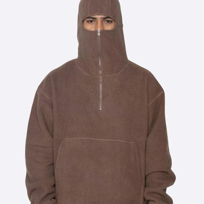 Sweat à Capuche -  style rétro - Sweat à capuche sherpa unisexe pour un style Y2K