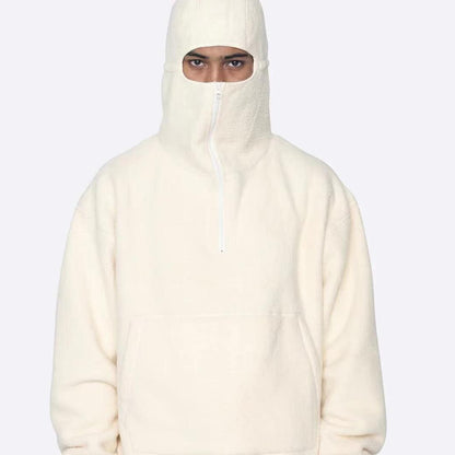 Sweat à Capuche - sweat à capuche unisexe - Sweat à capuche sherpa unisexe pour un style Y2K