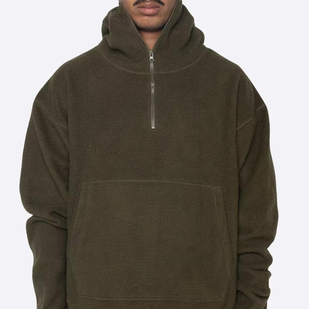 Sweat à Capuche -  sweat en sherpa - Sweat à capuche sherpa unisexe pour un style Y2K