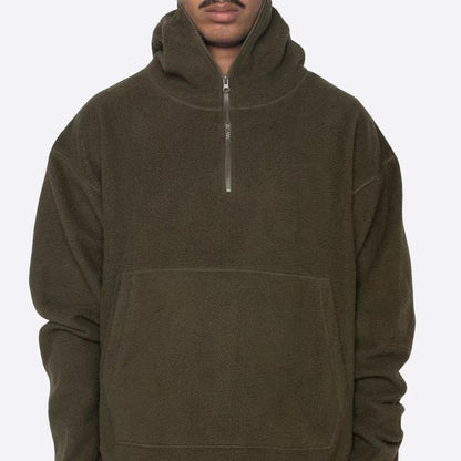 Sweat à Capuche -  sweat en sherpa - Sweat à capuche sherpa unisexe pour un style Y2K