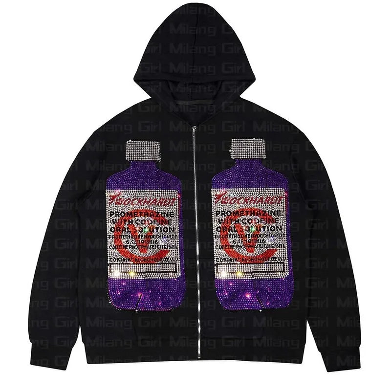 Sweat Lean -  style unique - Sweatshirt Lean Y2K pour un style unique et durable