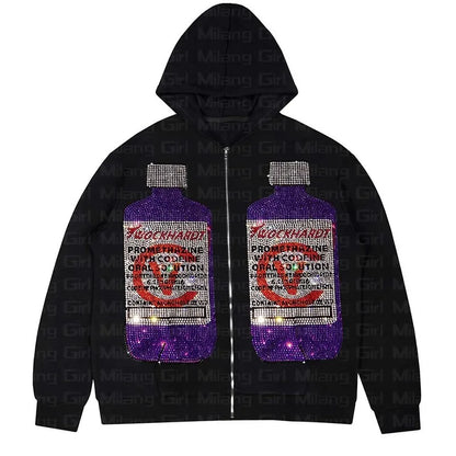 Sweat Lean -  style unique - Sweatshirt Lean Y2K pour un style unique et durable