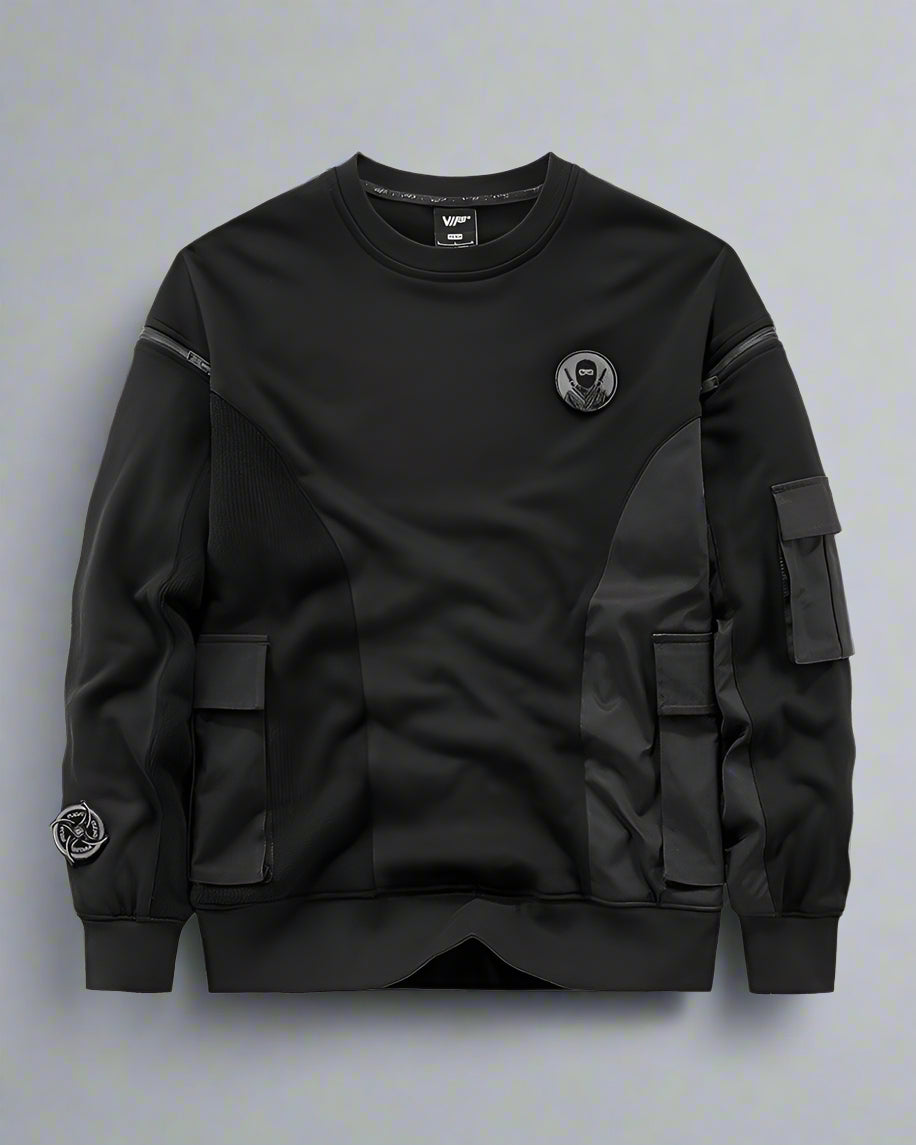 Sweat-shirt Crewneck Street Warrior - look moderne - Sweat-shirt Crewneck Street Warrior pour un style urbain