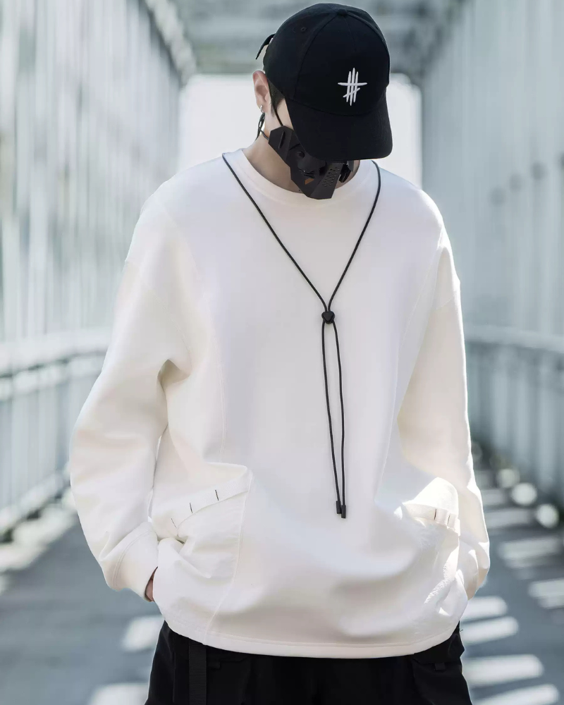 Sweat-shirt urbain unisexe tendance -  décontracté - Sweat-shirt urbain unisexe confortable et tendance