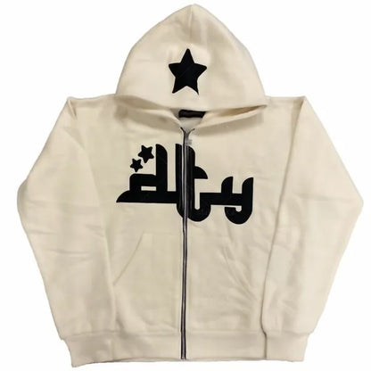 Sweatshirt avec Écriture Arabe -  esthétique y2k - Sweatshirt avec Écriture Arabe pour un Style Unique