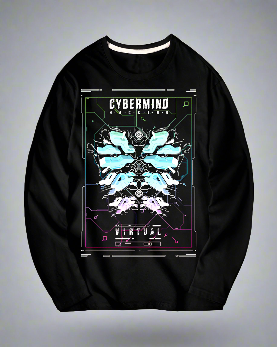 Sweatshirt Crewneck Inspiré de la Galaxie - sweatshirt - Sweatshirt Crewneck Inspiré de la Galaxie en Noir
