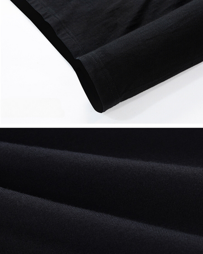 Sweatshirt Crewneck Inspiré de la Galaxie -  vêtements streetwear - Sweatshirt Crewneck Inspiré de la Galaxie en Noir