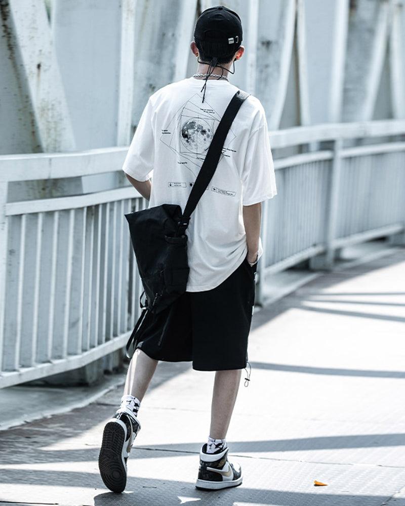 T-shirt Aventure Galactique -  blanc - T-shirt Aventure Galactique en style techwear