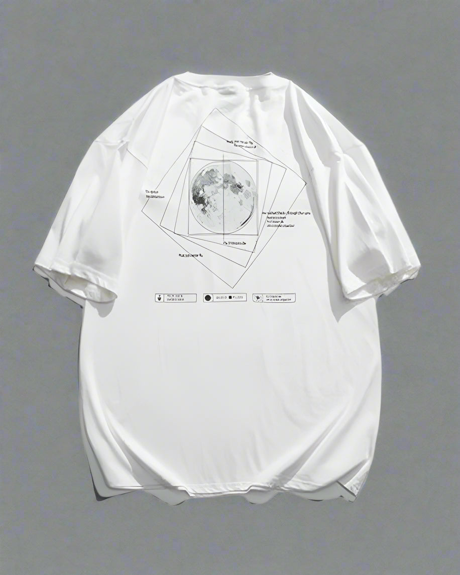 T-shirt Aventure Galactique - t-shirt futuriste - T-shirt Aventure Galactique en style techwear