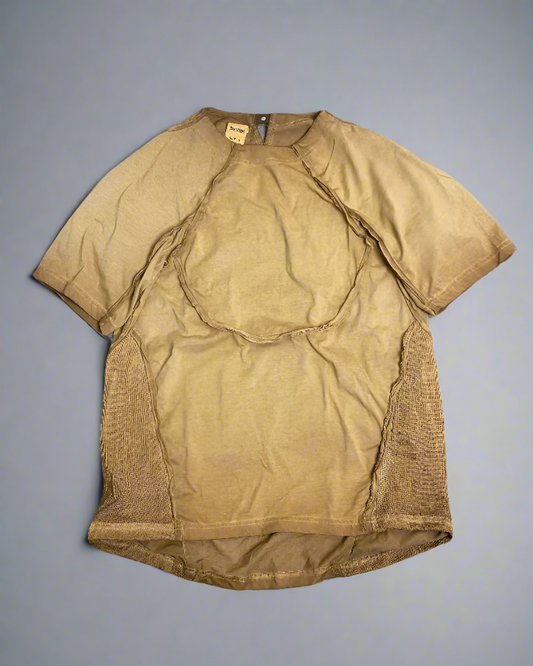 T-shirt Court Design Chic Bat - t-shirt - T-shirt court chic en coton orange pour un look moderne