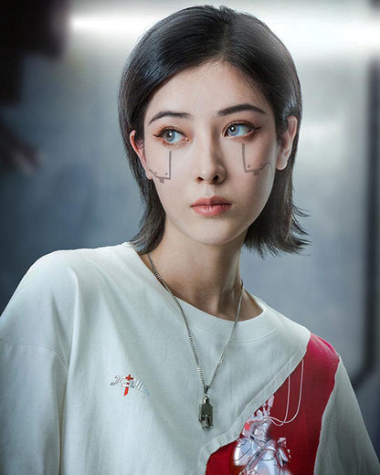 T-shirt Cœur Mécanique Futuriste -  techwear - T-shirt Cœur Mécanique au Style Cyberpunk