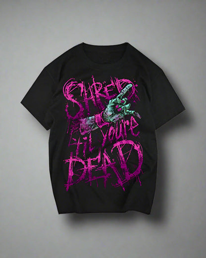 T-shirt de Moto Gothique Rebel Spirit -  techwear - T-shirt de Moto Gothique en Noir pour un Style Unique