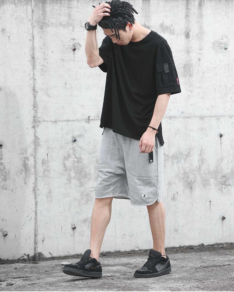 T-Shirt de Poche Prêt à Explorer -  style moderne - T-Shirt Techwear avec Poche Pratique et Style