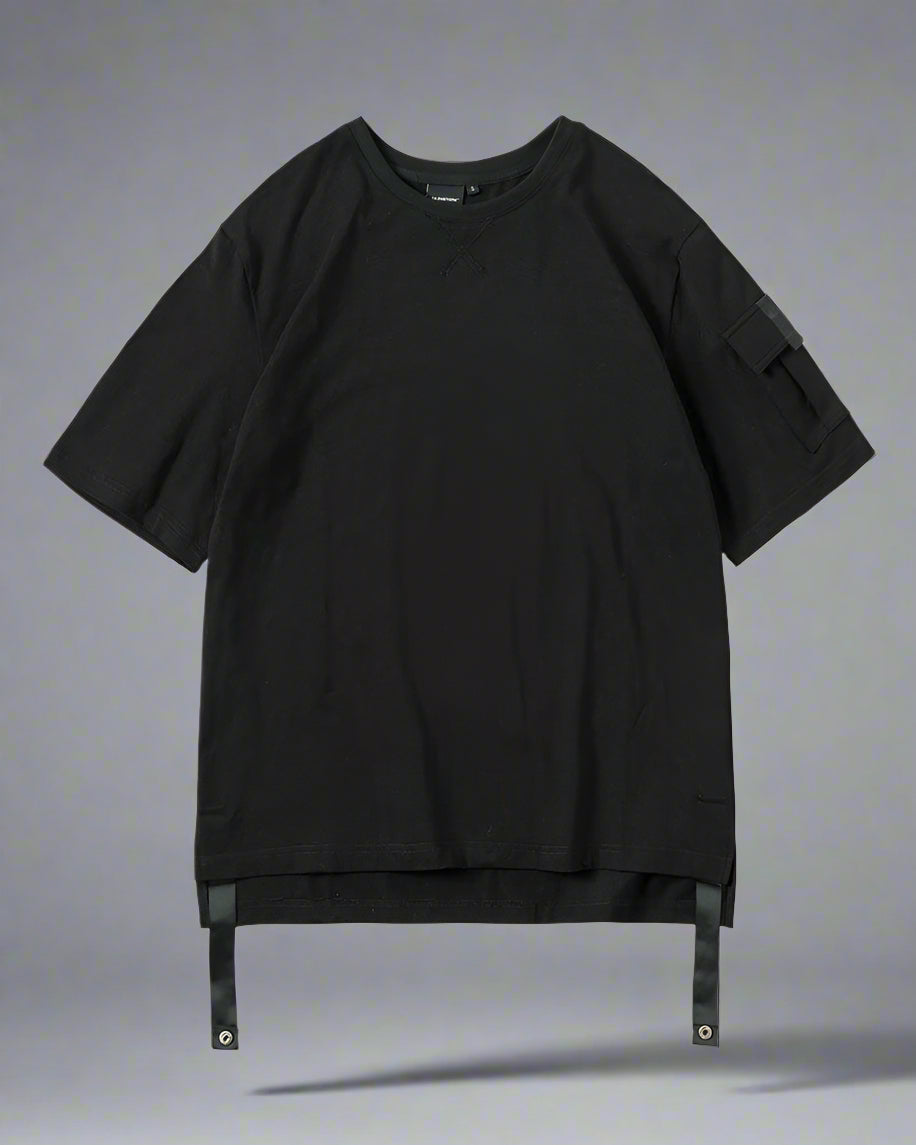 T-Shirt de Poche Prêt à Explorer -  techwear - T-Shirt Techwear avec Poche Pratique et Style