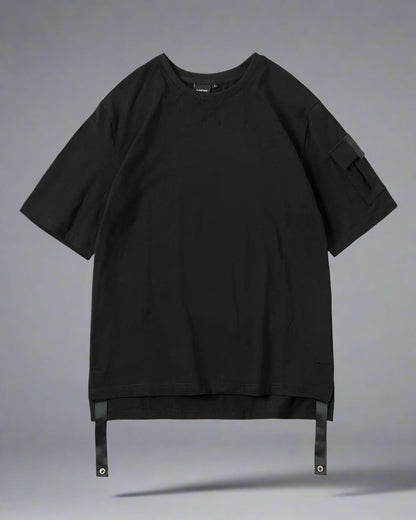 T-Shirt de Poche Prêt à Explorer -  techwear - T-Shirt Techwear avec Poche Pratique et Style
