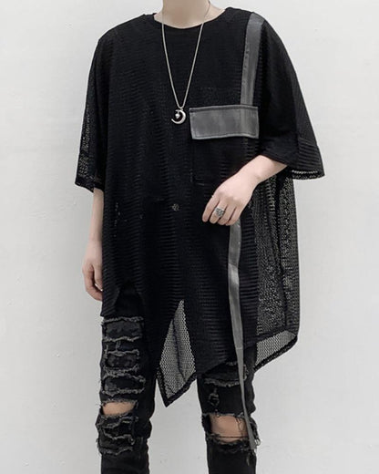 T-Shirt Design Chauve-Souris Stylé - look décontracté - T-Shirt Chauve-Souris Stylé pour un Confort Optimal