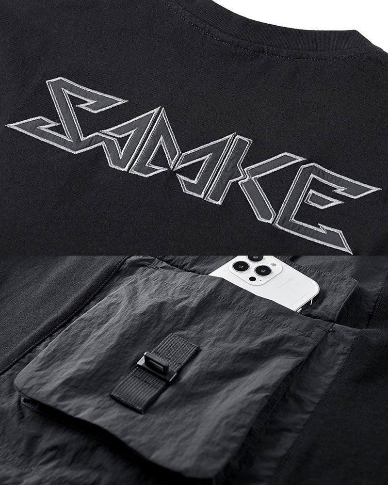 T-shirt Esprit Samouraï Futuriste -  design - T-shirt samouraï futuriste en tissu léger et confortable