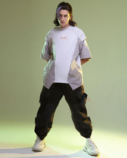 T-Shirt Graphique Mech Futuriste -  mode streetwear futuriste - T-Shirt Graphique Futuriste Unisexe en Coton Confortable