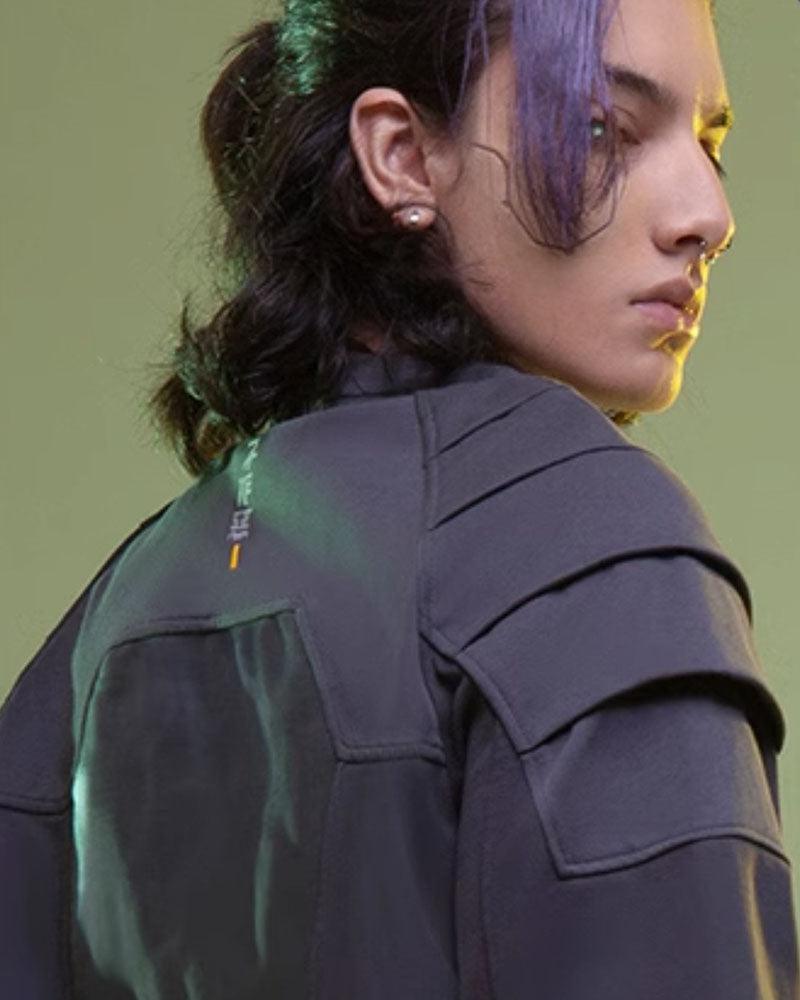 T-Shirt Graphique Mech Futuriste -  mode streetwear futuriste - T-Shirt Graphique Futuriste Unisexe en Coton Confortable