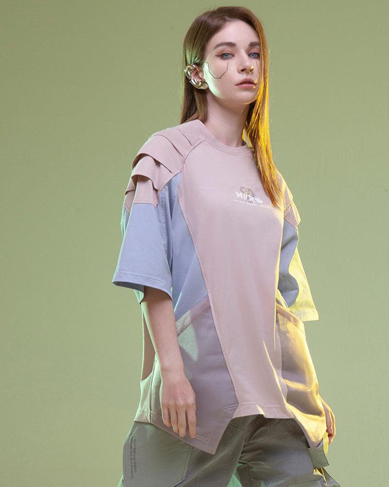 T-Shirt Graphique Mech Futuriste - t-shirt - T-Shirt Graphique Futuriste Unisexe en Coton Confortable