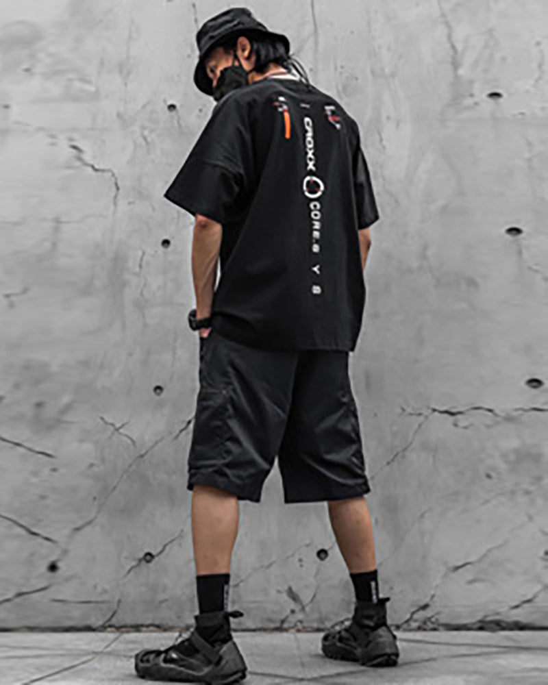 T-shirt graphique Neon Visions -  graphique - T-shirt graphique Neon Visions style cyberpunk