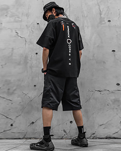 T-shirt graphique Neon Visions -  graphique - T-shirt graphique Neon Visions style cyberpunk