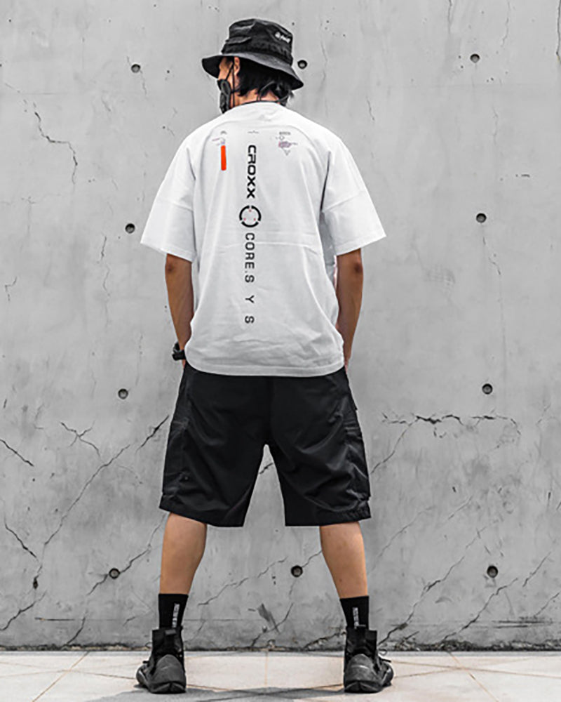 T-shirt graphique Neon Visions -  style décontracté - T-shirt graphique Neon Visions style cyberpunk