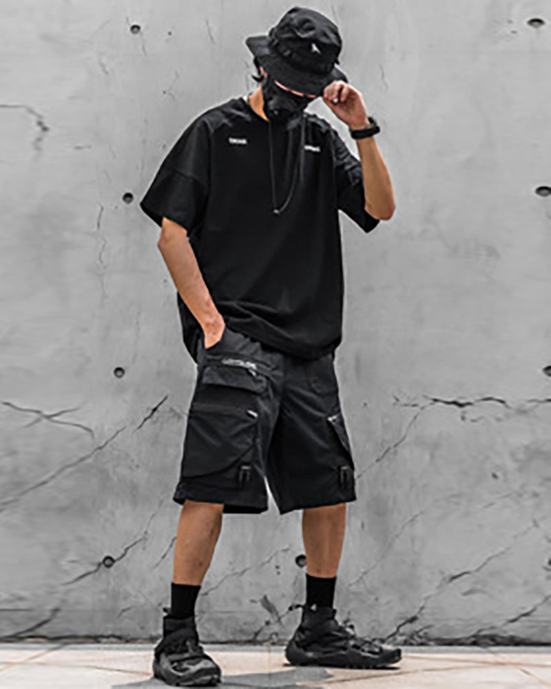 T-shirt graphique Neon Visions -  t-shirt en coton - T-shirt graphique Neon Visions style cyberpunk