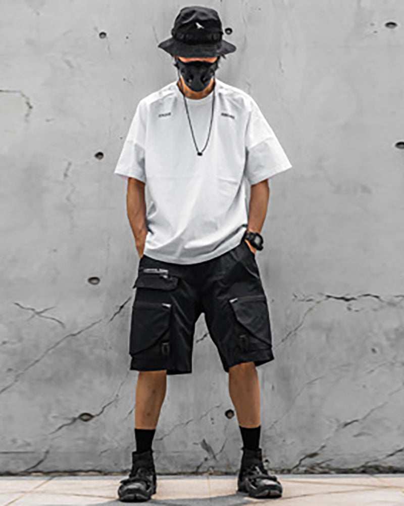 T-shirt graphique Neon Visions -  techwear - T-shirt graphique Neon Visions style cyberpunk