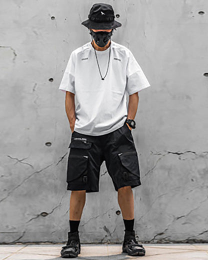 T-shirt graphique Neon Visions -  techwear - T-shirt graphique Neon Visions style cyberpunk