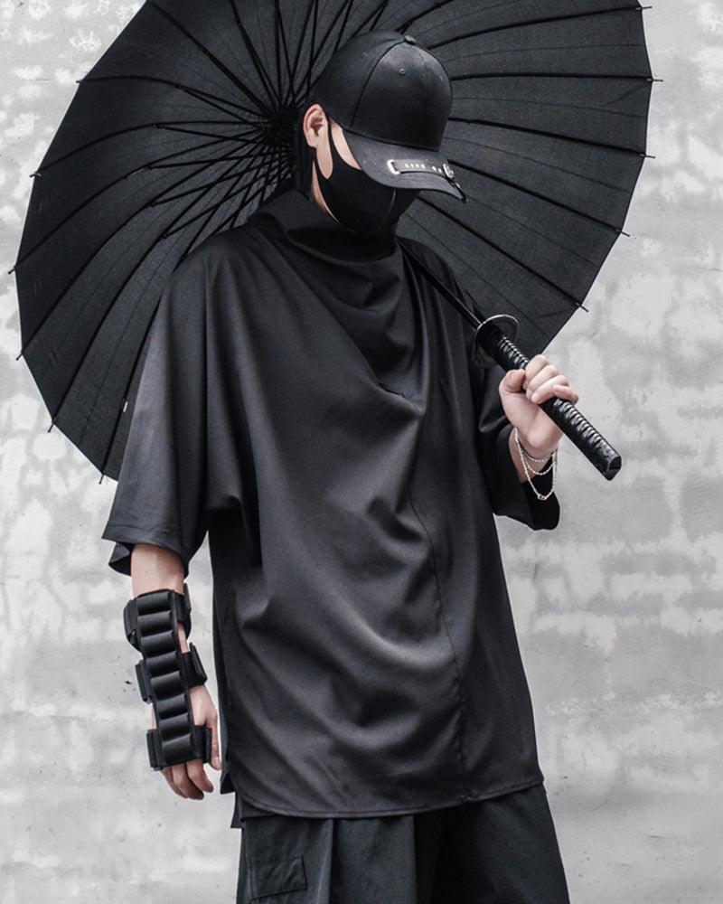 T-shirt Graphique Urbain Stylé avec Chauve-souris - t-shirt - T-shirt Graphique Urbain avec Chauve-souris