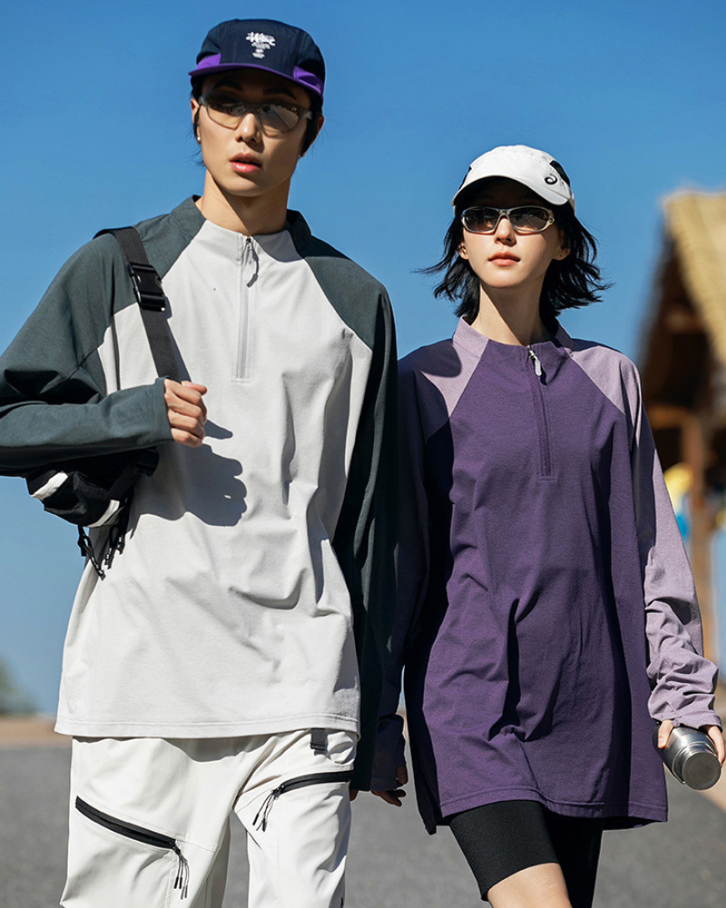 T-shirt à Manches Longues à Séchage Rapide - protection solaire upf 30+ - T-shirt à Manches Longues à Séchage Rapide pour Extérieur