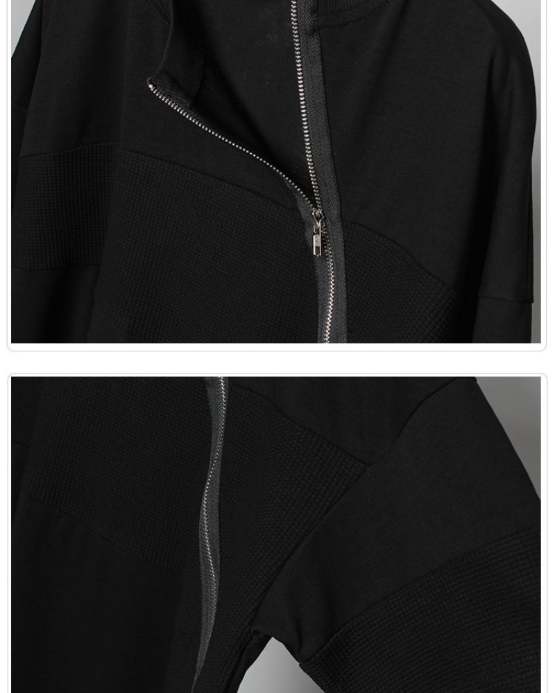T-shirt à Ourlet Zippé Tendance - t-shirt - T-shirt à Ourlet Zippé pour un Look Tendance