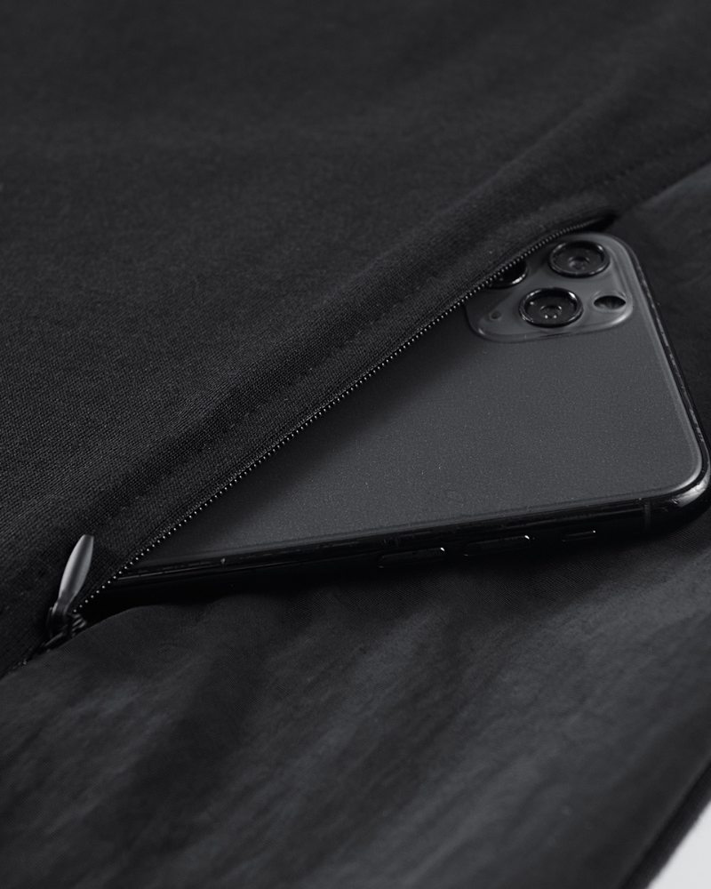 T-shirt Patchwork Urbain Adaptatif -  techwear - T-shirt Patchwork Urbain Techwear Confortable