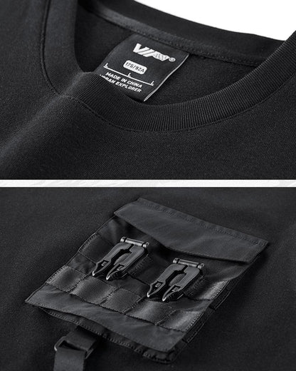 T-shirt Sac à Dos Tout-en-Un -  vêtement décontracté - T-shirt Sac à Dos Tout-en-Un pour un Confort Optimal